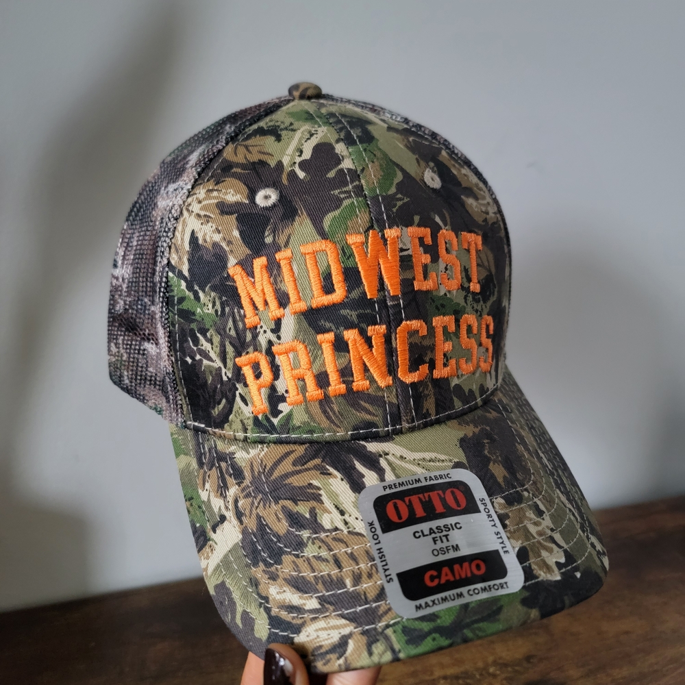 Midwest Princess Camo Mesh Trucker Hat